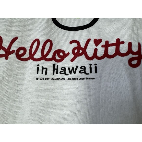 NWT Vintage 2003 Hello Kitty in Hawaii T-Shirt Y2K Sanrio Youth Small – Rare! - Picture 5 of 8